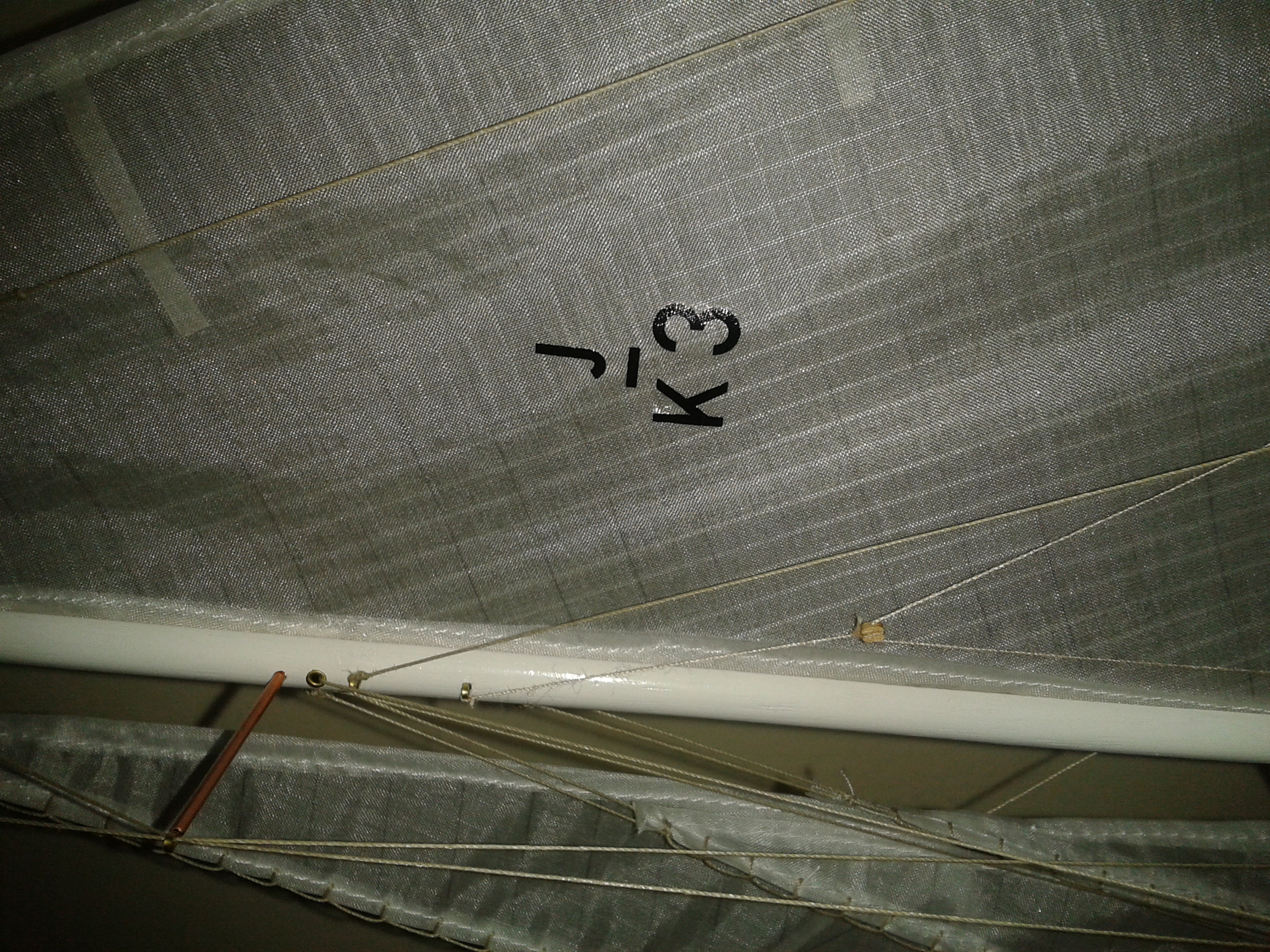 Číslo na plachtě  JK3